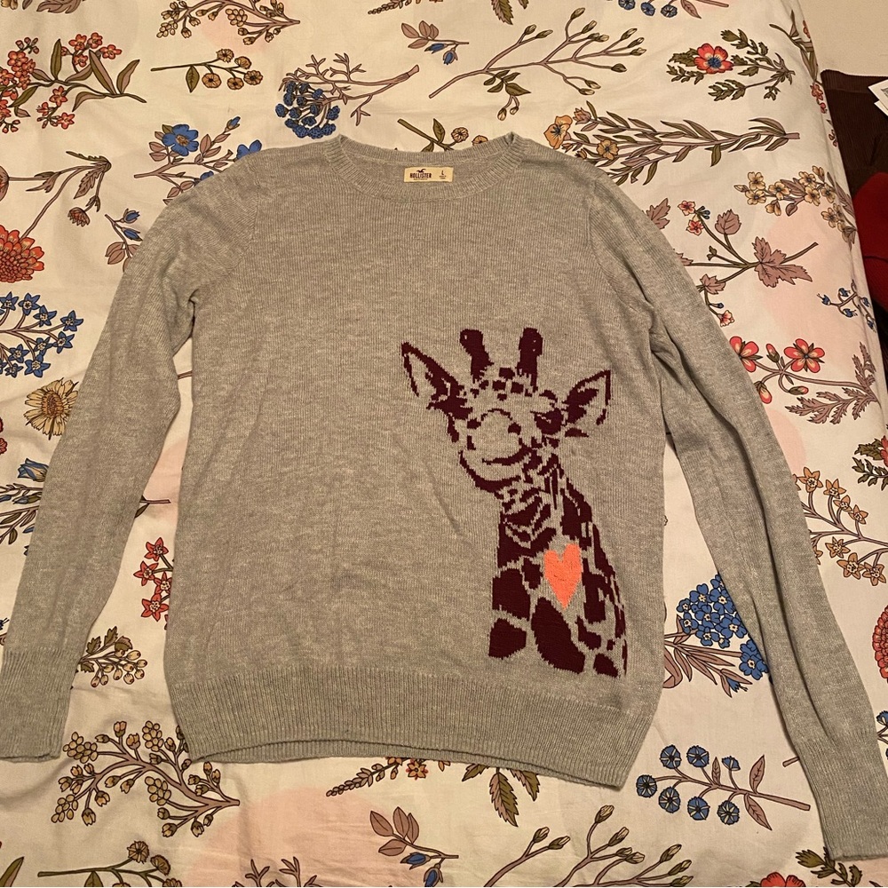 Hollister Giraffe Sweater
